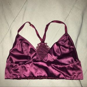 silky bralet